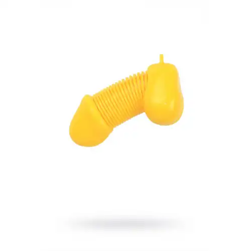 Изображение Roomfun, Китай Сувенир брелок для ключей Roomfun, PVC, жёлтый