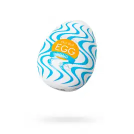 Нереалистичный мастурбатор TENGA Wonder Wind, TPE, белый, 6,1 см