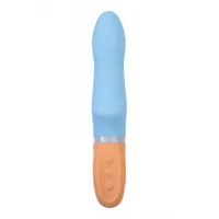 Изображение Flovetta by toyfa, Китай Вибратор Flovetta BLUEBELL, силикон, голубой, 18,5 см