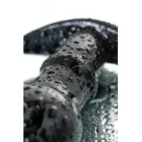 Изображение Sexus Glass Анальная втулка Sexus Glass, стекло, чёрная, 11,5 см, Ø 4 см