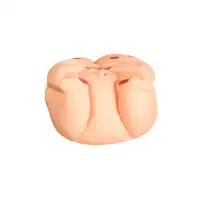 Изображение Attitude Solution Ltd Мастурбатор реалистичный TOYFA Juicy Pussy Adeline, с вибрацией,  вагина и анус, TPR, телесный, 18 с
