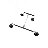 Изображение PECADO B.D.S.M Бондажный набор Pecado BDSM, 4 точки фиксации, большая распорка, маленькая распорка, оковы,наручники