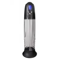 Фото Sexus Men Автоматическая помпа для пениса Sexus men Expert Thorin для мастурбации, ABS-пластик, черная, 32 см