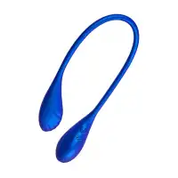 Фото Leroina Двойной вибратор L`Eroina APP AGAMIEN с управлением от приложения и пульта, силикон, синий, 46 см