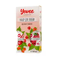 Фото YOVEE Набор гелей-смазок Yovee для любви (721001+721003), вкусовые (малина+клубника), 2х100 мл