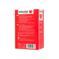 Изображение  Презервативы Masculan, Sensitive plus №21, нежные, 19 см, 5,2 см, 21 шт.