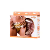Изображение Attitude Solution Ltd Мастурбатор реалистичный TOYFA Juicy Pussy Adeline, с вибрацией,  вагина и анус, TPR, телесный, 18 с