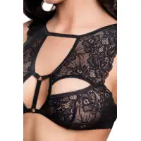 Фото Erolanta Lingerie Бралетт Erolanta Marisa, черный (42-44) в пакете