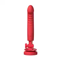Изображение Lovense, США Дилдо-вибратор LOVENSE Mission 2 с технологией Touch-Sense, силикон, красный, 27,2 см