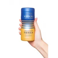 Tenga, Япония Нереалистичный мастурбатор TENGA PREMIUM Dual Sensation CUP , TPE, белый, 15,5 см — купить в Минске Изображение Tenga, Япония Нереалистичный мастурбатор TENGA PREMIUM Dual Sensation CUP , TPE, белый, 15,5 см