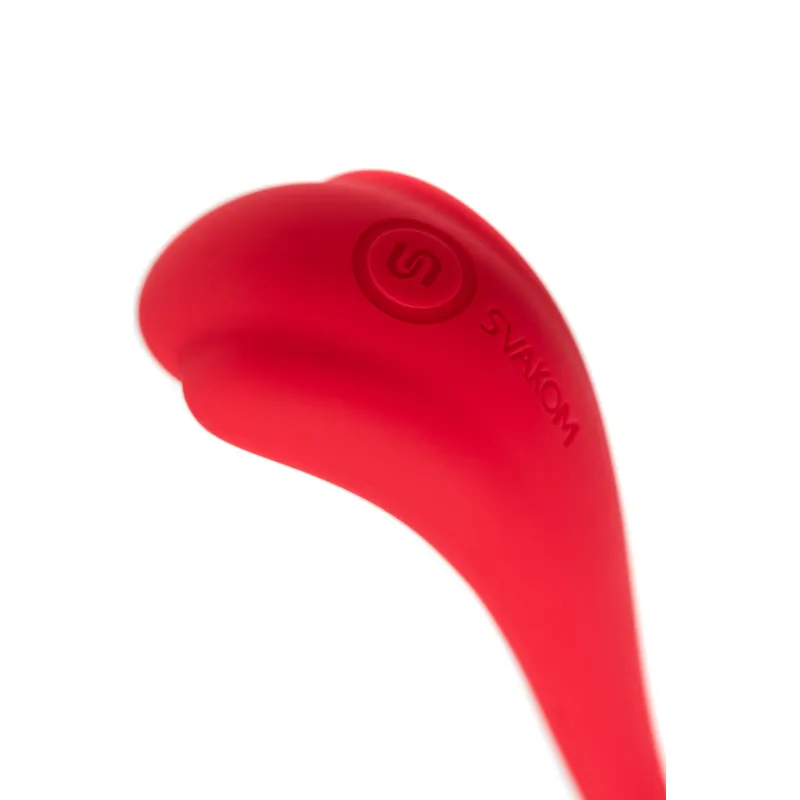 Изображение Svakom, США Интерактивный вибромассажер Svakom Phoenix Neo, силикон, красный, 11,8 см