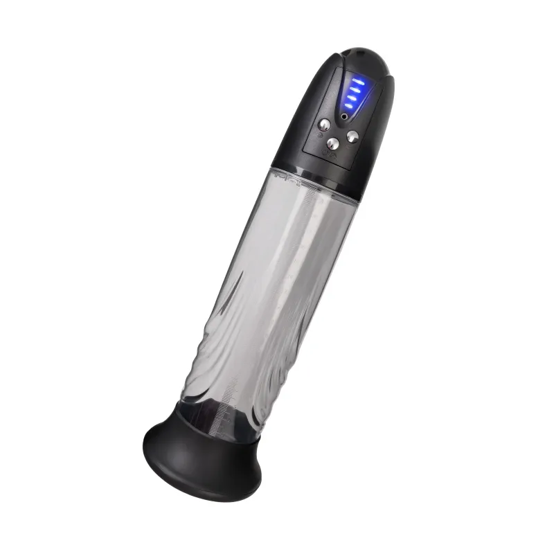 Фото Sexus Men Автоматическая помпа для пениса Sexus men Expert Thorin для мастурбации, ABS-пластик, черная, 32 см