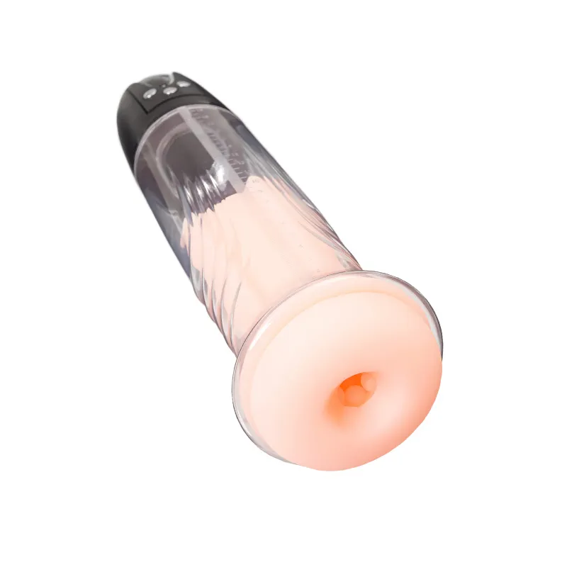 Фото Sexus Men Автоматическая помпа для пениса Sexus men Expert Thorin для мастурбации, ABS-пластик, черная, 32 см