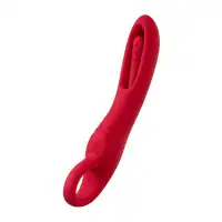 Flovetta by toyfa, Китай Стимулятор с двигающимся язычком Flovetta BEGONIA, силикон, розовый, 18,5 см — купить в Минске Фото Flovetta by toyfa, Китай Стимулятор с двигающимся язычком Flovetta BEGONIA, силикон, розовый, 18,5 см