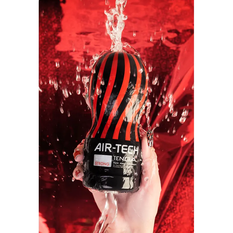Tenga, Япония Нереалистичный мастурбатор TENGA Air-Tech Strong, TPE, белый, 15,5 см — купить в Минске Фото Tenga, Япония Нереалистичный мастурбатор TENGA Air-Tech Strong, TPE, белый, 15,5 см