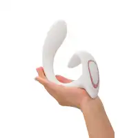 Satisfyer, Германия Вагинально-клиторальный вибратор Satisfyer G for Goddess 1, белый, 27 см — купить в Минске Фото Satisfyer, Германия Вагинально-клиторальный вибратор Satisfyer G for Goddess 1, белый, 27 см