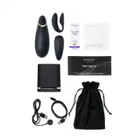 Изображение Womanizer, Германия Набор Womanizer Premium + WE-VIBE Chorus черный, силикон, 19 см