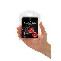 Secret play, Испания Массажное масло SECRET PLAY BRAZILIAN BALLS, вишня, 2 х 4 гр — купить в Минске Изображение Secret play, Испания Массажное масло SECRET PLAY BRAZILIAN BALLS, вишня, 2 х 4 гр