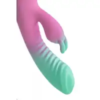 Flovetta by toyfa, Китай Вибратор для точки G с клиторальной стимуляцией, Flovetta ORCHID, силикон, мятно-розовый, 21 см — купить в Минске Фото Flovetta by toyfa, Китай Вибратор для точки G с клиторальной стимуляцией, Flovetta ORCHID, силикон, мятно-розовый, 21 см