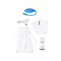 Фото We-Vibe, Канада Виброяйцо WE-VIBE Jive силикон, синий, 9,2 см