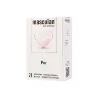 Изображение  Презервативы Masculan, Pur № 21 утонченные, 18,5 см, 5.3 см, 21 шт.
