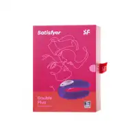 NINGHAI COUNTY JIMEITE ELECTRONICS CO., LTD, адрес: №18, 8th Jinshan road, Ningbo, Китай Многофункциональный стимулятор для пар Satisfyer Double Plus, силикон, фиолетовый, 18 см. — купить в Минске Фото NINGHAI COUNTY JIMEITE ELECTRONICS CO., LTD, адрес: №18, 8th Jinshan road, Ningbo, Китай Многофункциональный стимулятор для пар Satisfyer Double Plus, силикон, фиолетовый, 18 см.