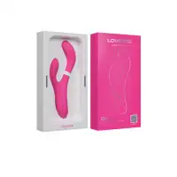 Фото Lovense, США Осциллирующий вибратор LOVENSE Osci 3 для стимуляции клитора и точки G , силикон, розовый, 21 см