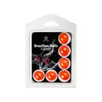 Фото Secret play, Испания Массажное масло SECRET PLAY BRAZILIAN BALLS, вишня, 6 х 4 гр