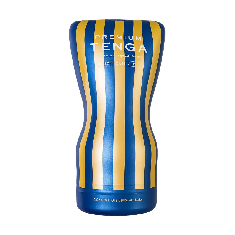 Фото Tenga, Япония Нереалистичный мастурбатор TENGA  Soft Case CUP, TPE, белый, 15,5 см