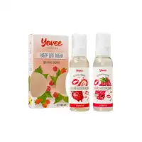 Фото YOVEE Набор гелей-смазок Yovee для любви (721001+721003), вкусовые (малина+клубника), 2х100 мл