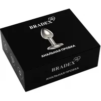 Фото Bradex, Россия Анальная пробка S Candy An., голубой