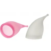 Фото Bradex, Россия Набор менструальных чаш Vital Cup, 2 шт. (S+L)