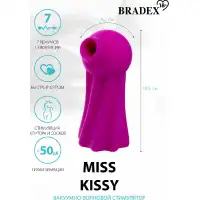 Фото Bradex, Россия Вакуумно-волновой стимулятор Miss Kissy