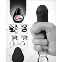 Фото Gvibe, Англия Gvibe Gegg Black - мастурбатор яйцо, 6.5х5 см (черный)