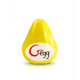 Gvibe Gegg Yellow - мастурбатор яйцо, 6.5х5 см (желтый)