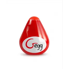 Gvibe Gegg Red - мастурбатор яйцо, 6.5х5 см (красный)