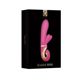 Gvibe Grabbit Mini - Уменьшенный вибратор для клитора и точки G с тремя моторами, 19х3.5 см