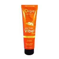 Изображение Orgie, Португалия Гель с эффектом вибрации Orgie Lube Tube Vibe Medium Pina Colada, 100 мл