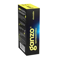 Фото Ganzo, Великобритания Презервативы Ganzo Invisible, супертонкие, с доп. смазкой, латекс, 18 см, 12 шт.