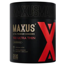 Презервативы MAXUS Ultra Thin с кейсом, ультратонкие X-Edition, 100 шт