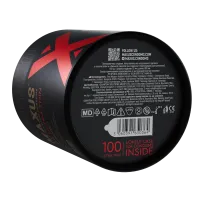 Изображение Ganzo, Великобритания Презервативы MAXUS Ultra Thin с кейсом, ультратонкие X-Edition, 100 шт