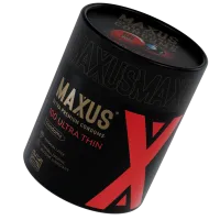 Изображение Ganzo, Великобритания Презервативы MAXUS Ultra Thin с кейсом, ультратонкие X-Edition, 100 шт