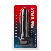 Изображение  Дилдо Jumbo Jack Man O War черный