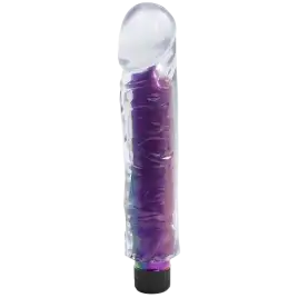 Прозрачный вибратор Crystal Jellie