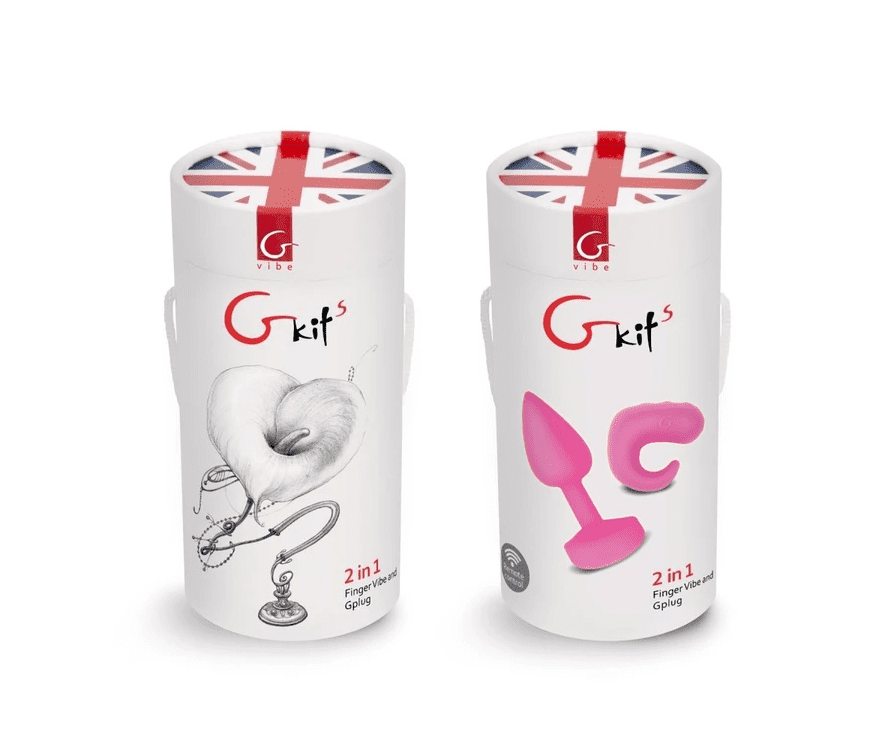 Фото Gvibe, Англия Gvibe Gkit - великолепный набор анальная пробка+кольцо (розовый)