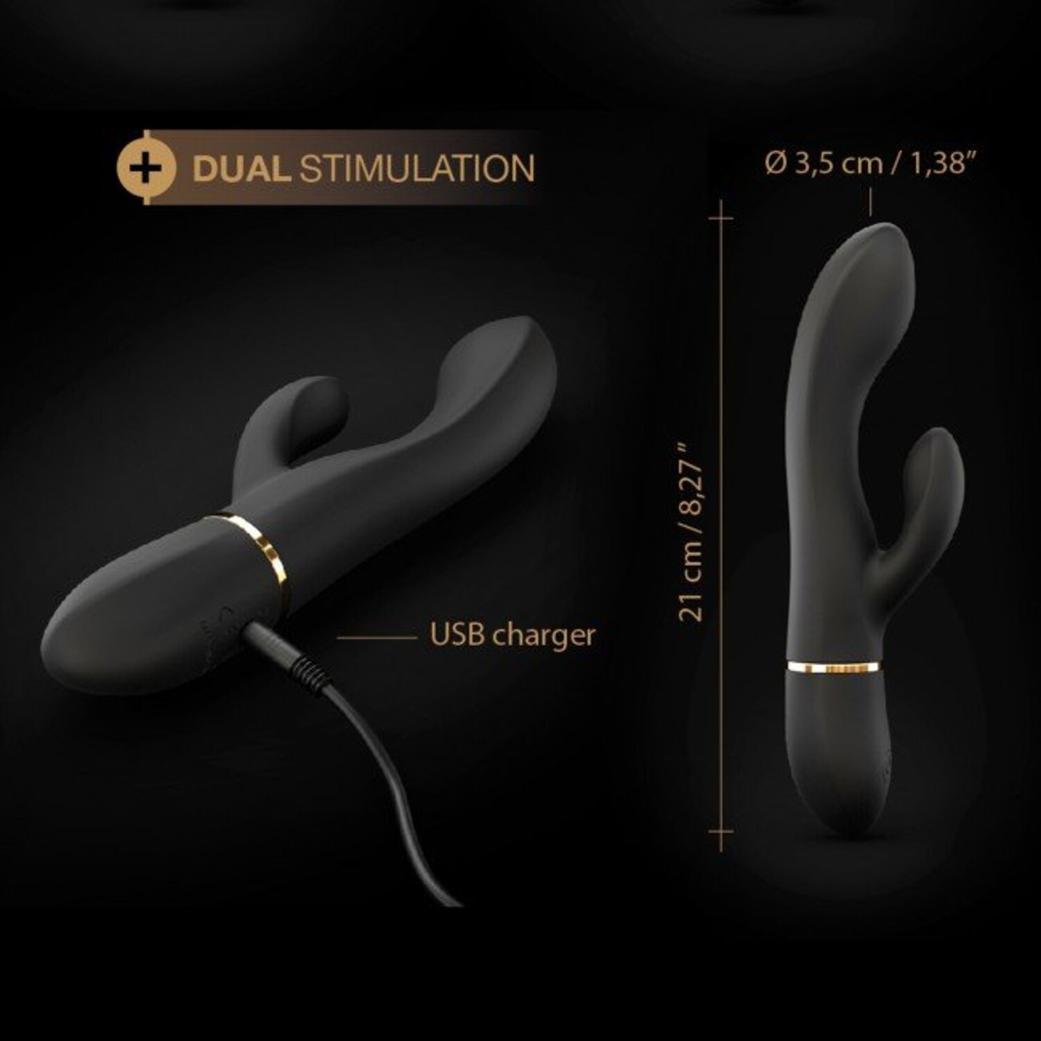 Фото Dorcel Вибратор-кролик GLAM RABBIT Dorcel