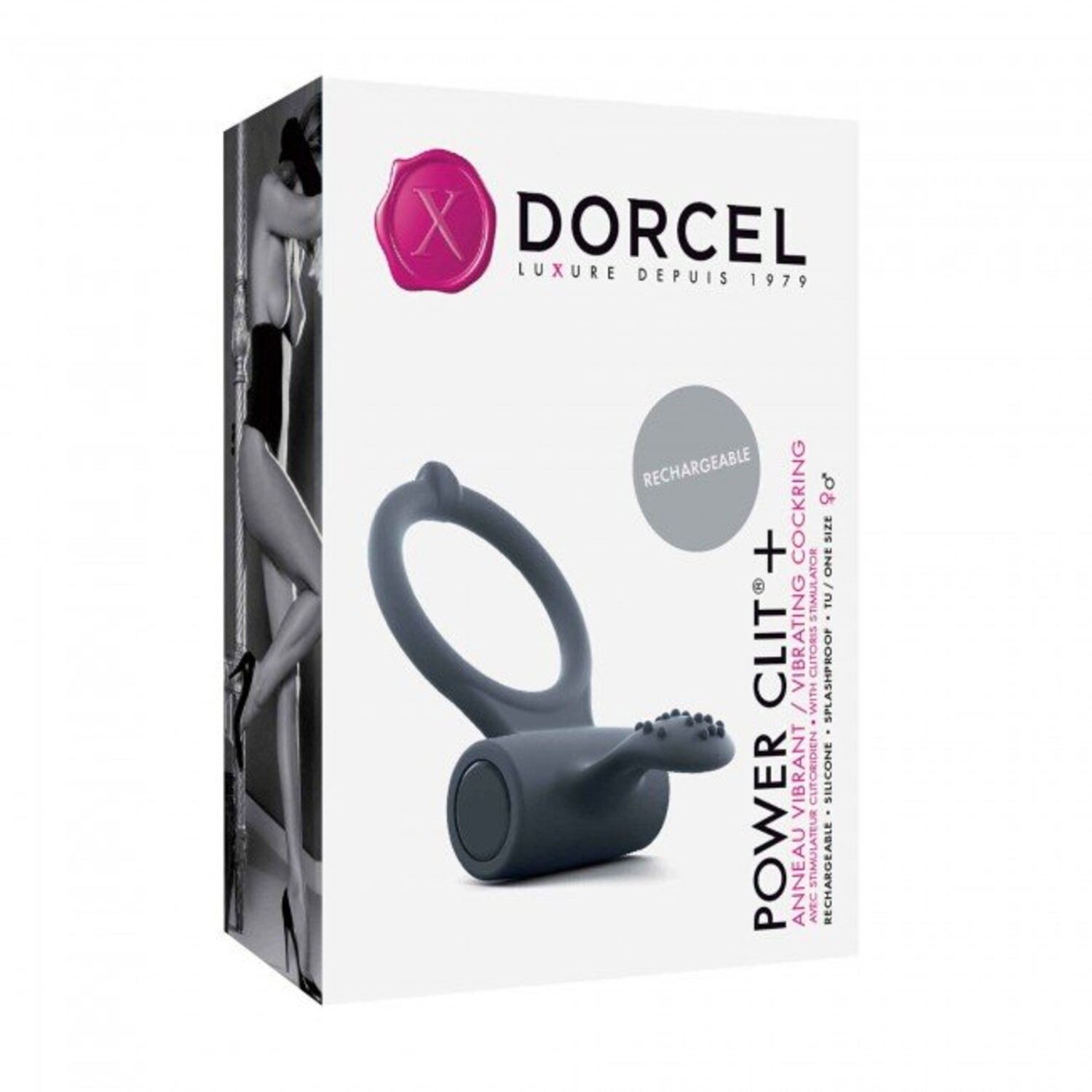 Dorcel Эрекционное кольцо с вибрацией POWER CLIT + на аккумуляторе Dorcel — купить в Минске Фото Dorcel Эрекционное кольцо с вибрацией POWER CLIT + на аккумуляторе Dorcel