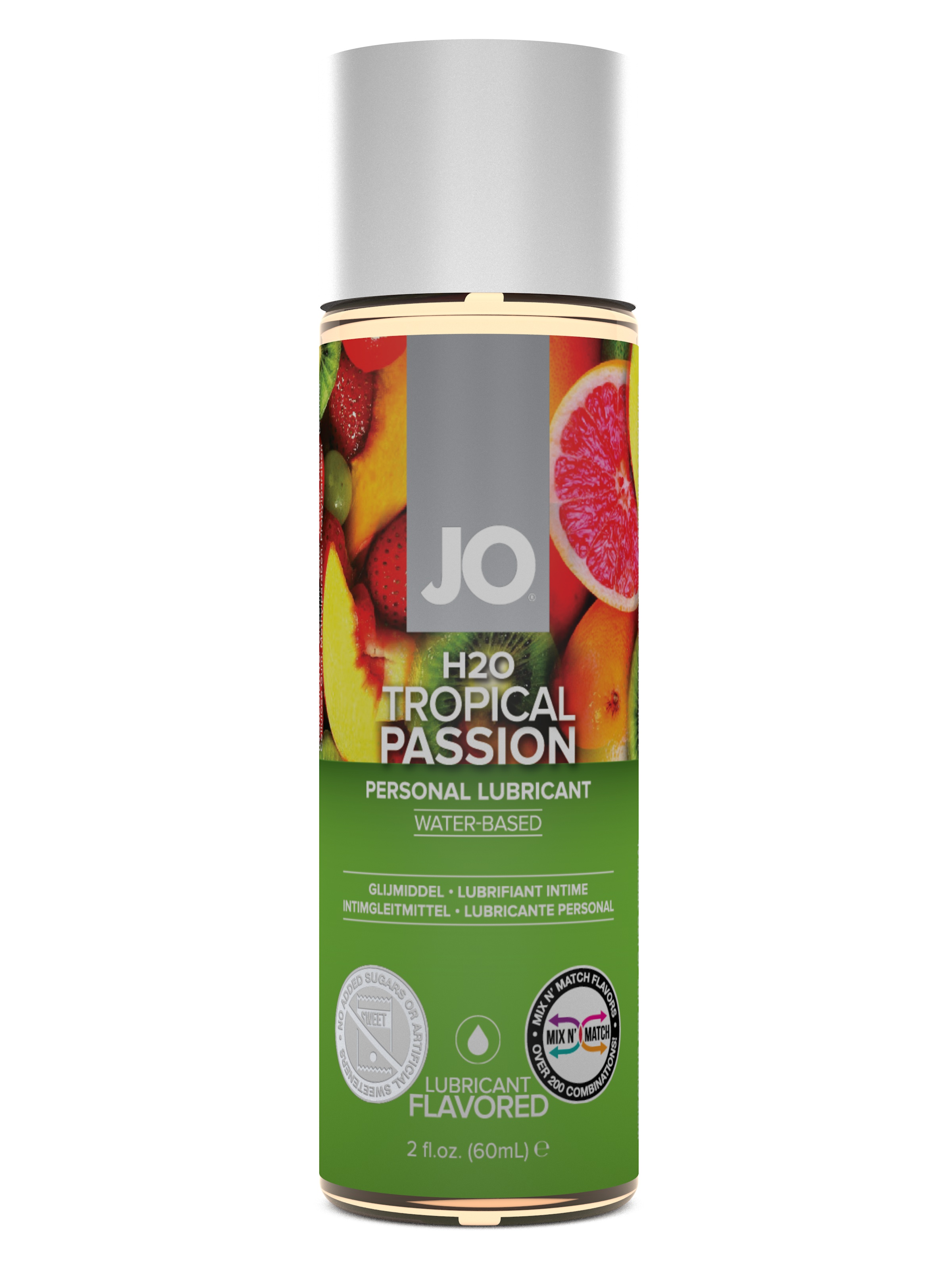 Изображение System JO, США Вкусовой лубрикант Тропический / JO Flavored Tropical Passion 1oz - 60 мл.
