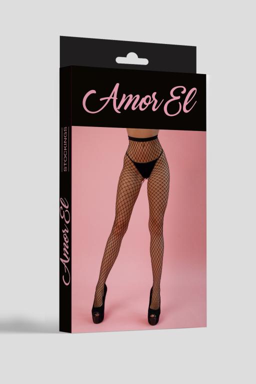 Amor EL, Испания Колготы в мелкую сеточку Amor EL (S/L) — купить в Минске Фото Amor EL, Испания Колготы в мелкую сеточку Amor EL (S/L)