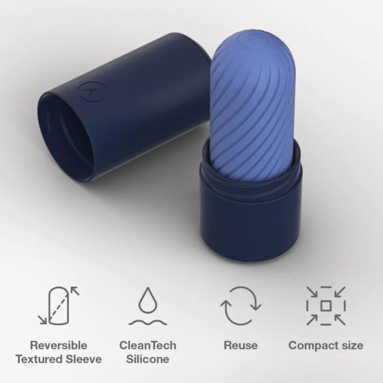 Изображение ArcWave, Германия Инновационный мастурбатор для мужчин Arcwave Ghost Pocket Stroker Blue